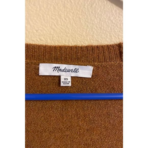 Madewell brown wrap sweater - Picture 3 of 6